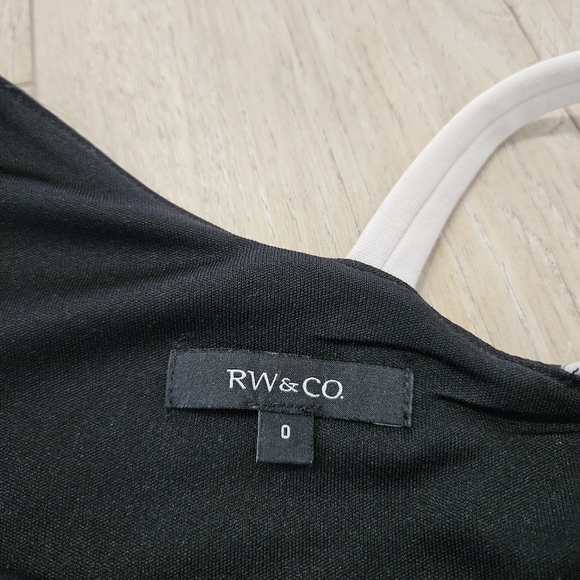 RW&CO. Dress, Size 0, Black & White - Picture 6 of 12